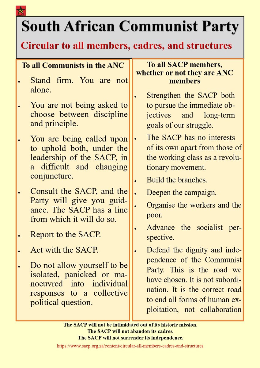 Acnorthall's tweet image. @SACP1921 #SACP #SouthAfricanCommunistParty #SouthAfrica #CommunistParty #ANC