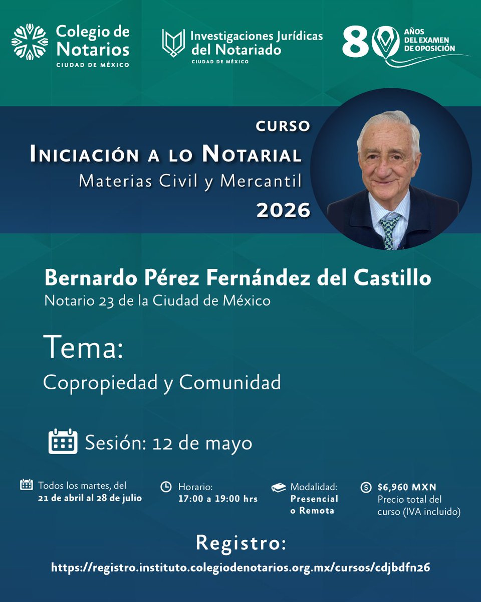Instituto Investigaciones Jurídicas del Notariado tweet media