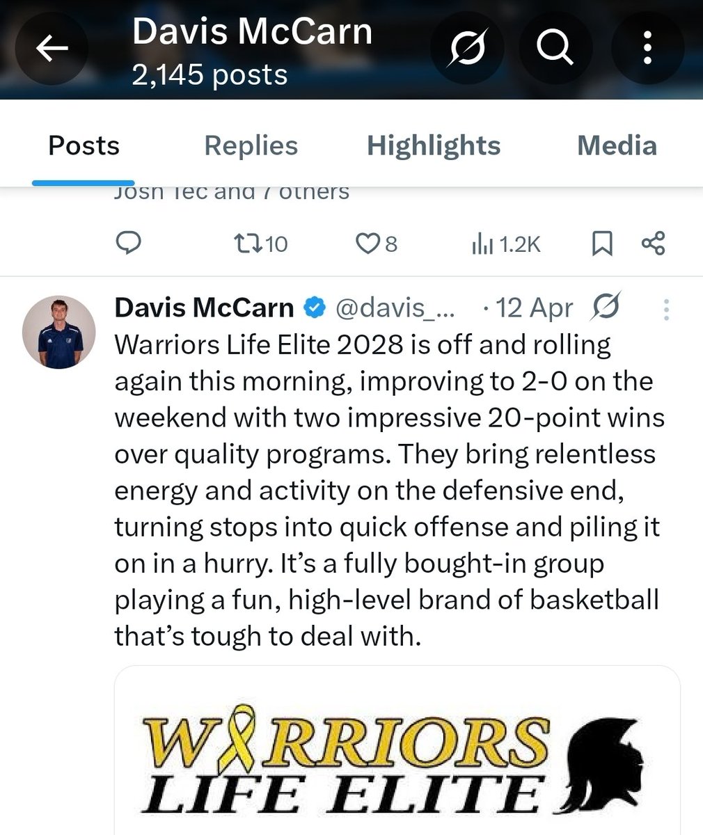 WarriorsLifeElite2028-Parson 252 347 7906 tweet media