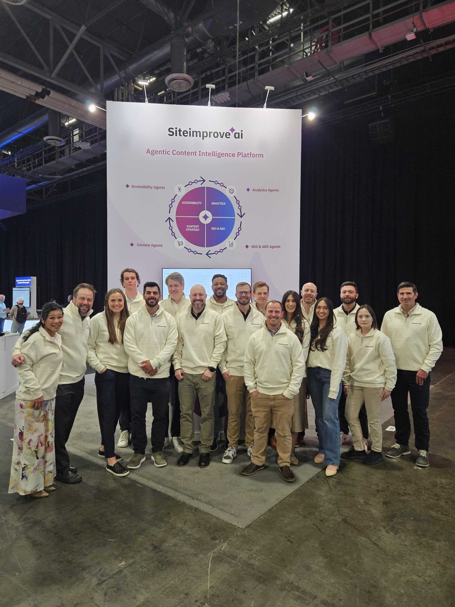 Siteimprove tweet media