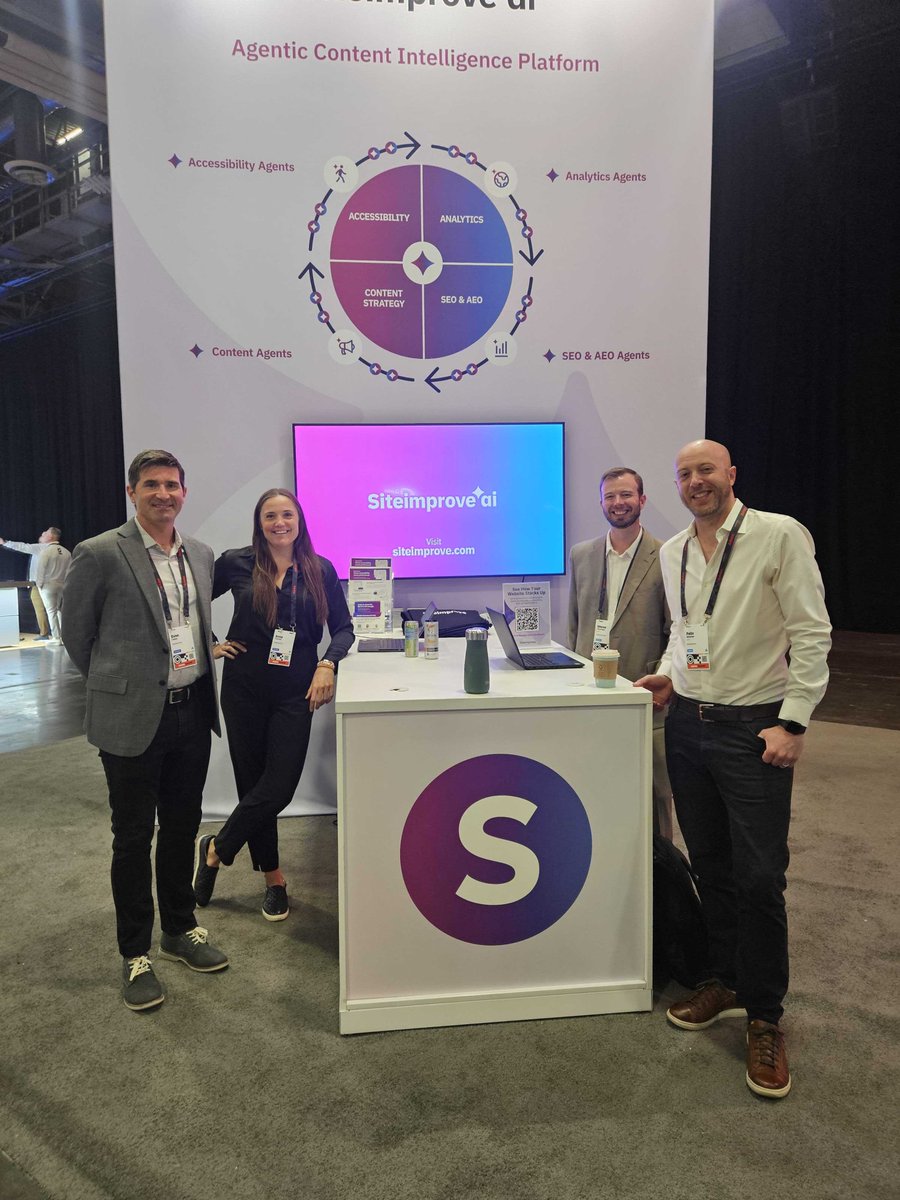 Siteimprove tweet media