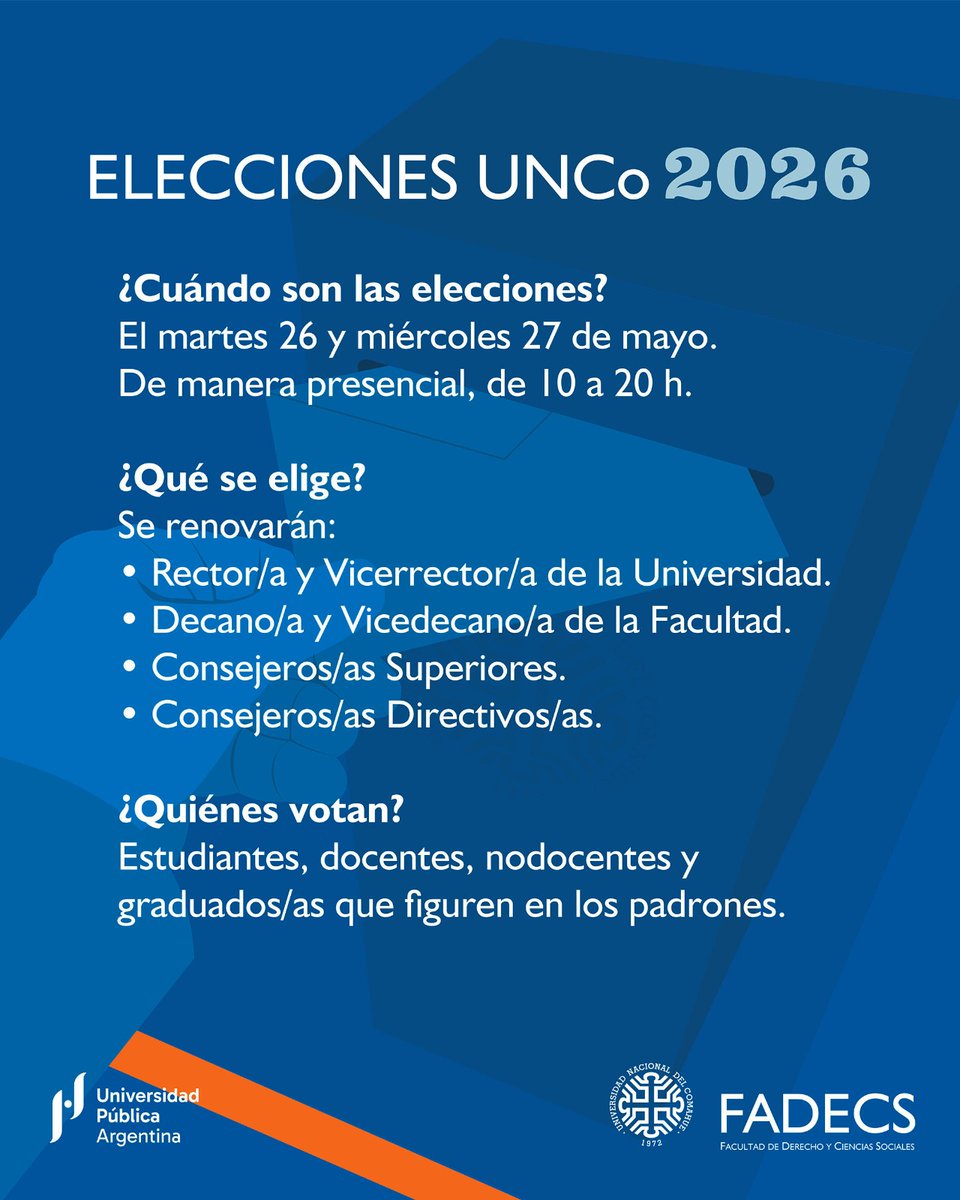 FADECS UNCo tweet media