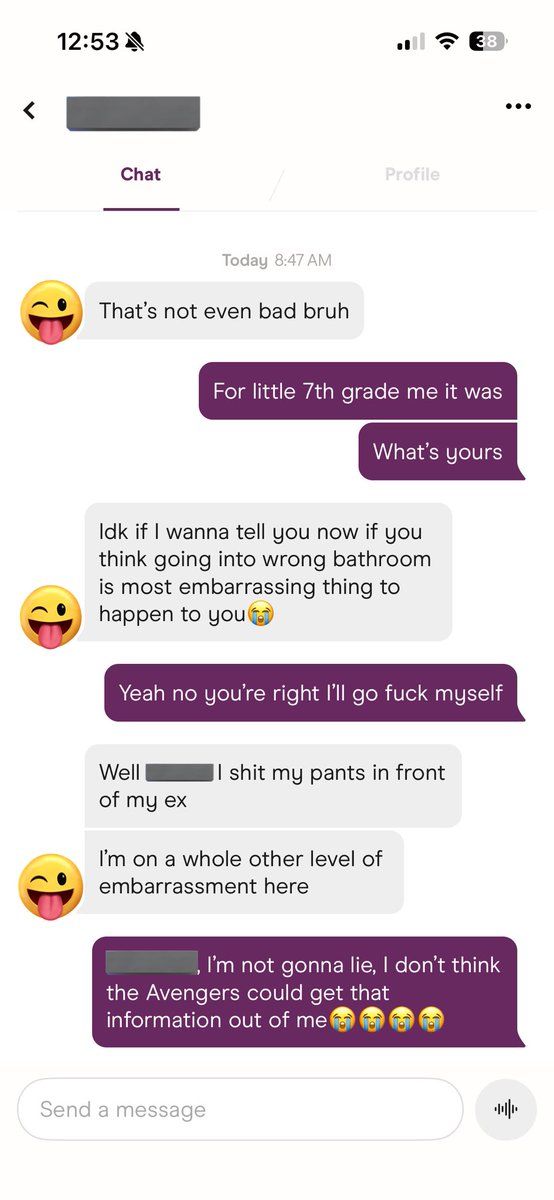 strange hinge messages tweet media