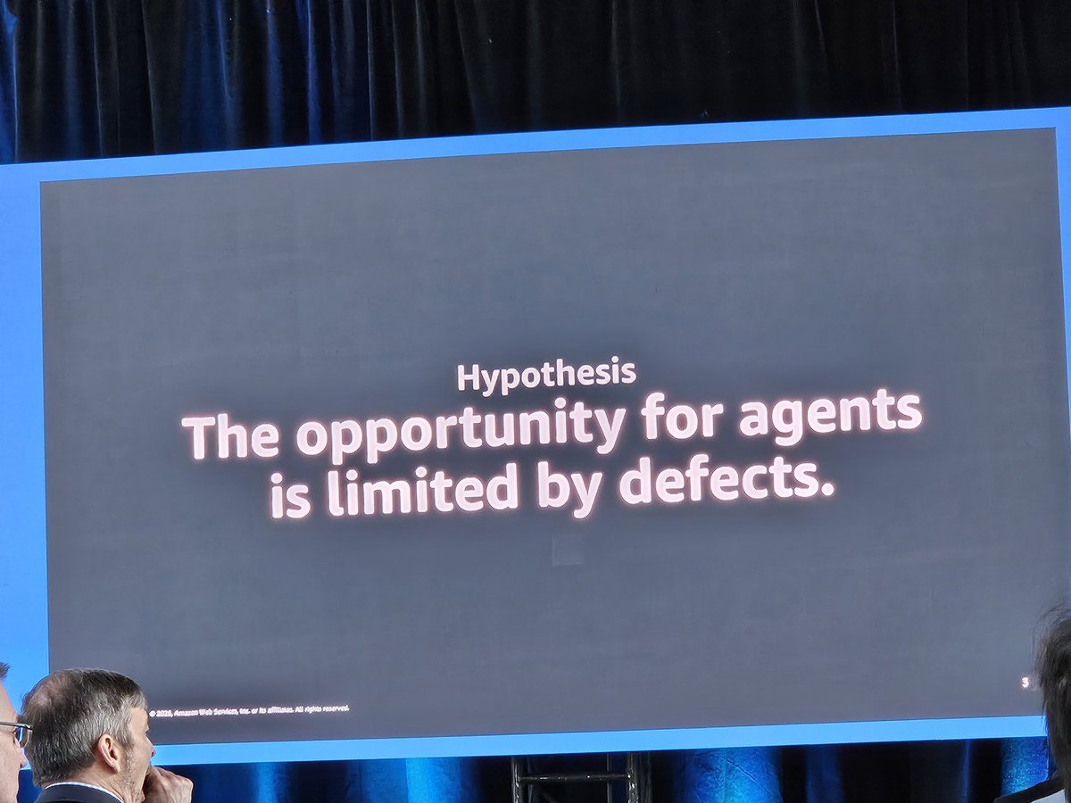alison_cossette's tweet photo. "Agents are a feedback loop."@marcjbooker https://t.co/gfpgYt7I43