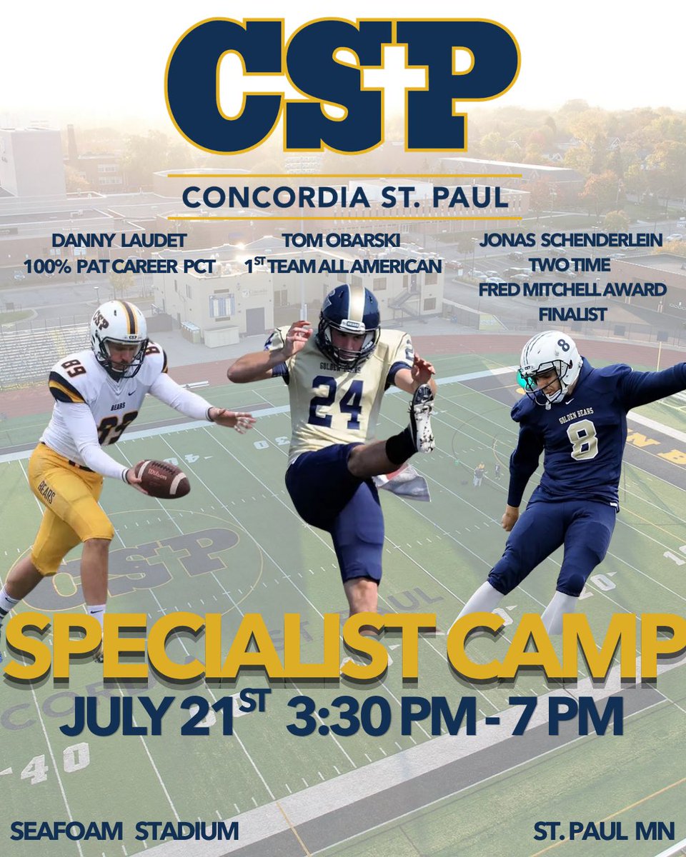 Concordia St Paul Football tweet media