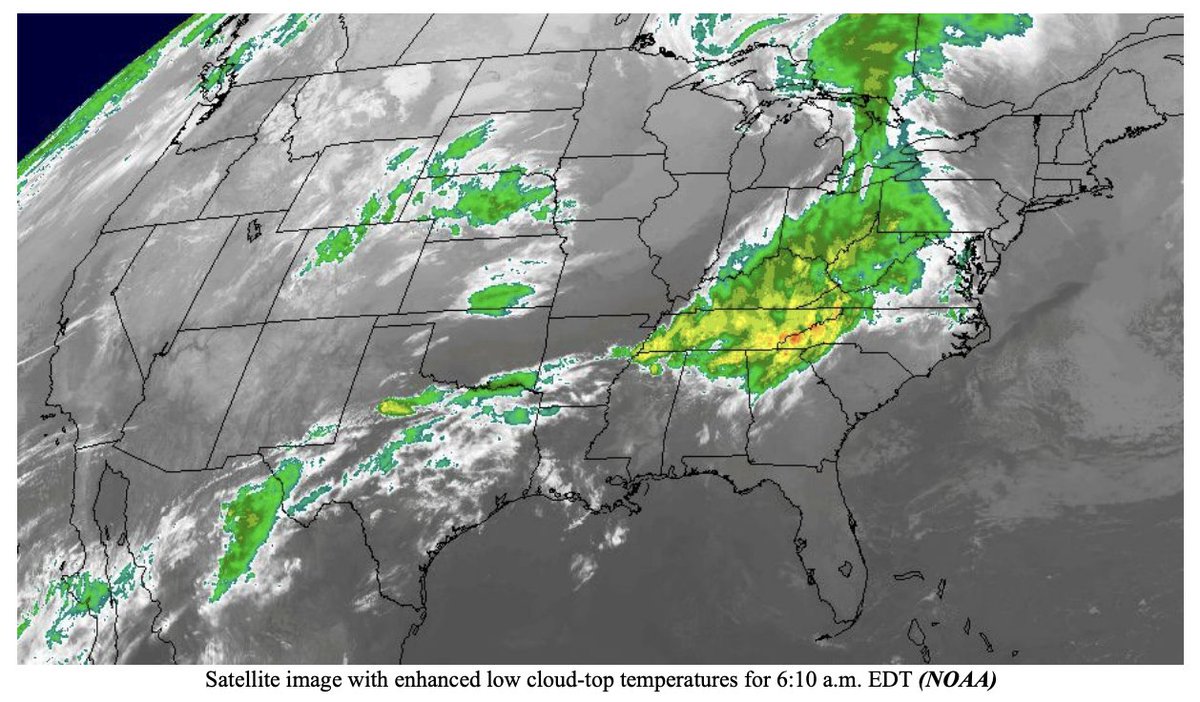 FarmPolicy's tweet image. 1/ Ag weather outlook from the @usda_oce, April 28:

Later today, the threat of #severe #thunderstorms will shift into the mid-South. By mid-week, any lingering severe weather will stretch from the middle Atlantic States to the Gulf Coast.

bit.ly/3Rn0a2F