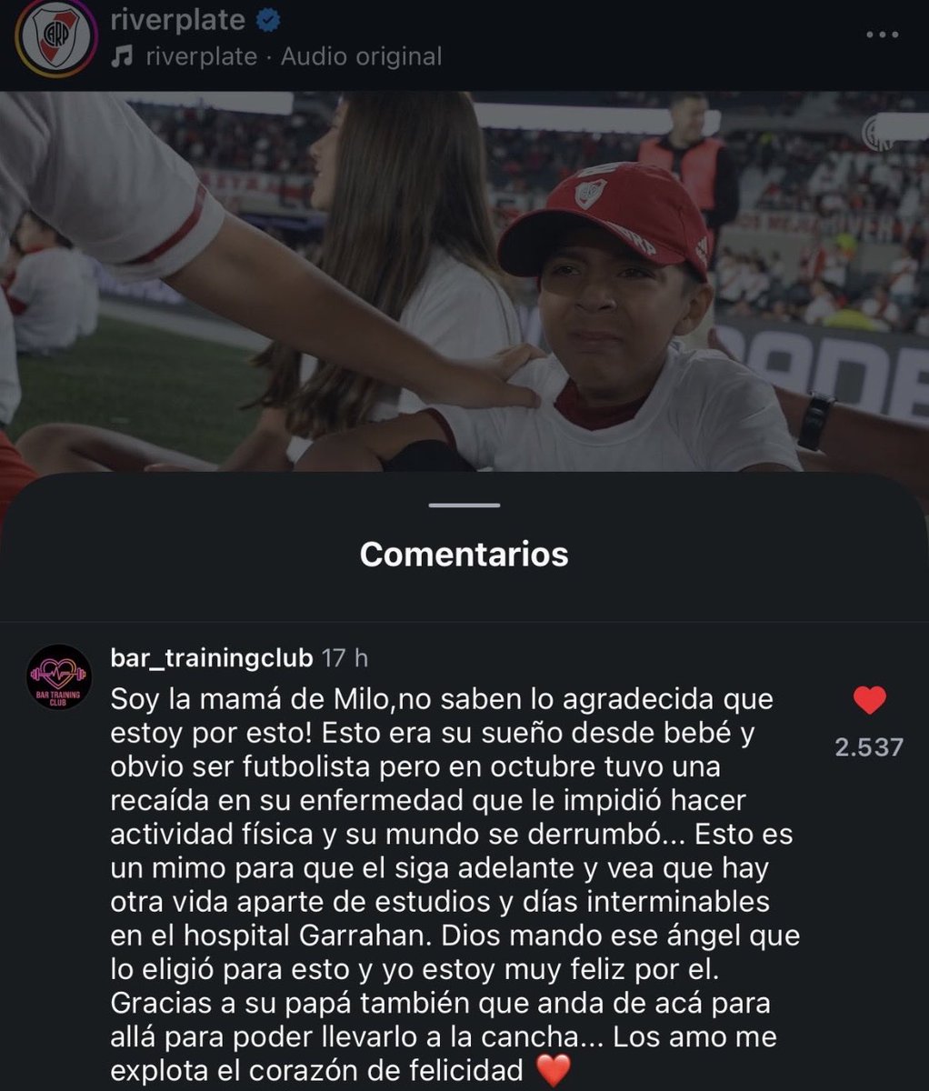 fran_deramo's tweet photo. @Lmaklus @TyCSports Lo haga River, boca o monte maíz da lo mismo cornuda
Estos gestazos se tienen q compartir sin distinciones, es un nene q en vez de estar jugando se la pasa en un hospital q por un rato pueden salir de ese calvario
Renegar por esto no es de pelotuda es directamente de mala persona https://t.co/B1r3bBb92M