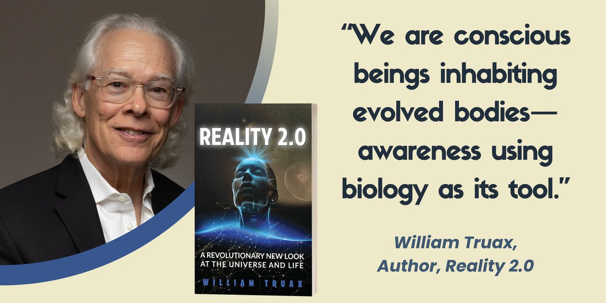IANMemberBooks's tweet image. “What is Reality 2.0? It's a new model of reality — and the future of humanity.” — William Truax, Author #Future #EssentiaTheory #ian1 @EckhartTolle amazon.com/Reality-2-0-Re… #IAN1 #IARTG @abookpublicist #scienceandphilosophy