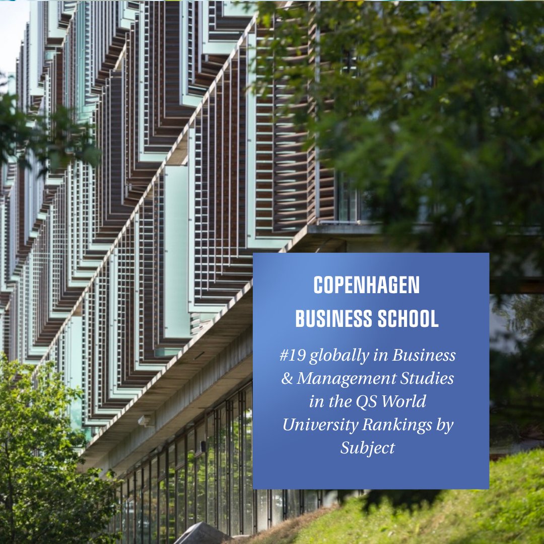 Copenhagen Business School - MBA Programmes tweet media
