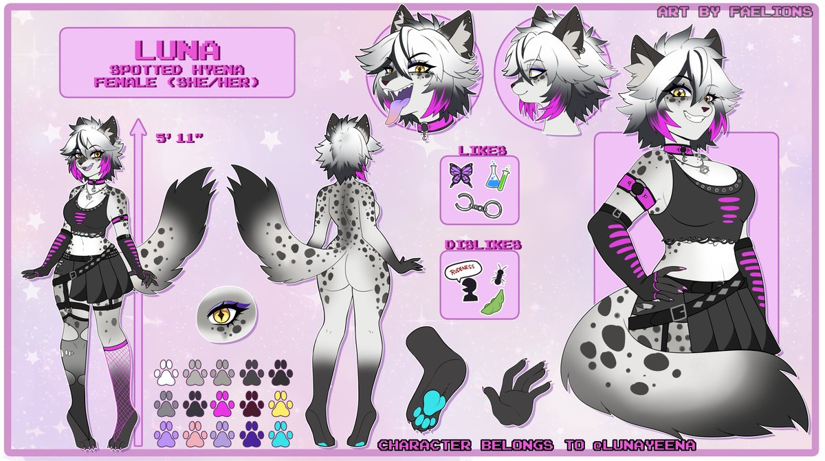 LunaYeena 🦴 🍖 Hyena Vtuber tweet media