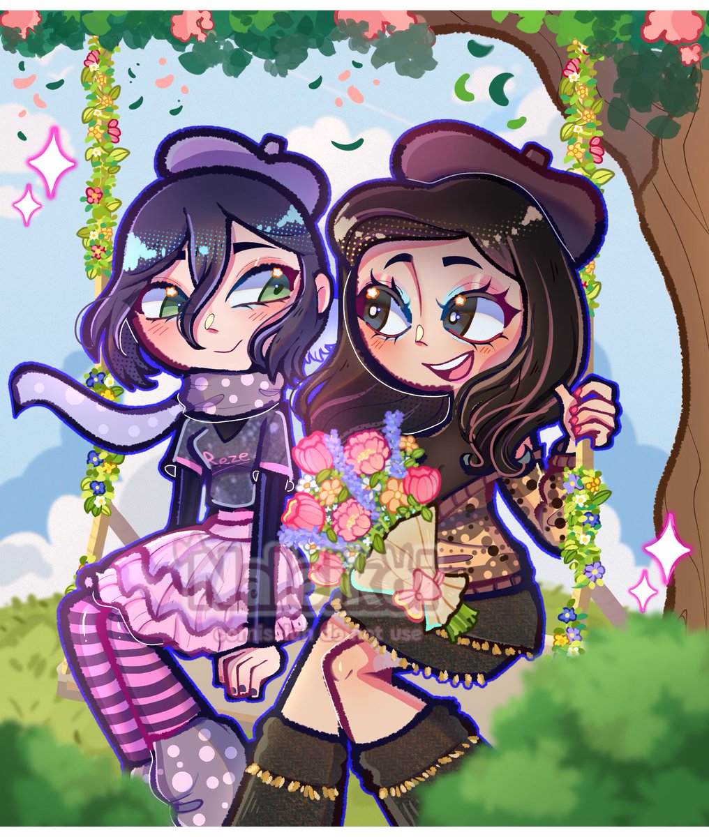 Lune/Koi (comissions open) tweet media