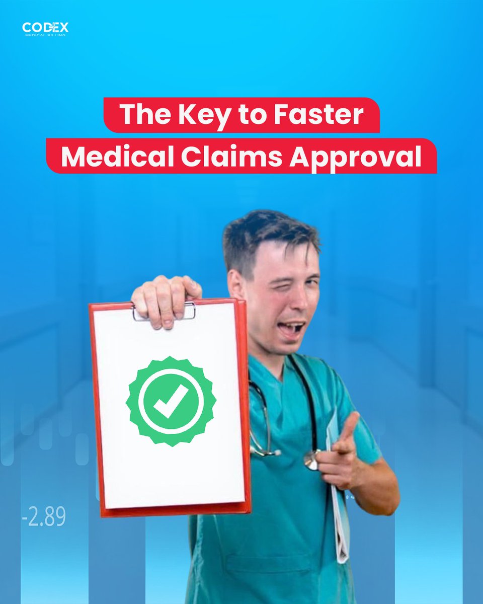 Codexmedical's tweet photo. Faster claims approval means steady cash flow and less financial stress. Codex Medical Billing focuses on submitting error-free claims and proactive follow-up. Our detailed audits and real-time reporting keep you informed every step of the way.

By... https://t.co/FzGtEB8a58 https://t.co/p9o76v8HFv