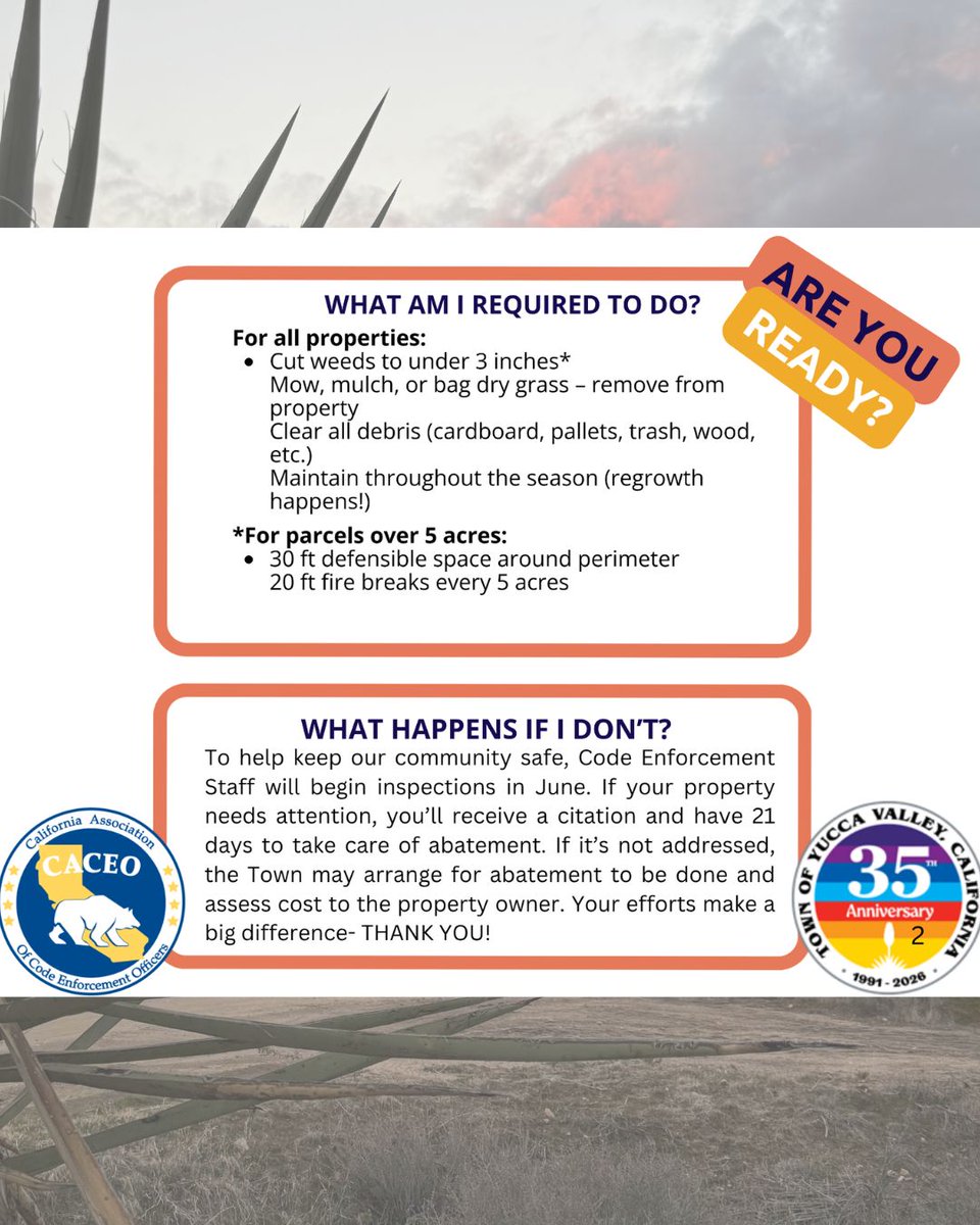 Town of Yucca Valley tweet media