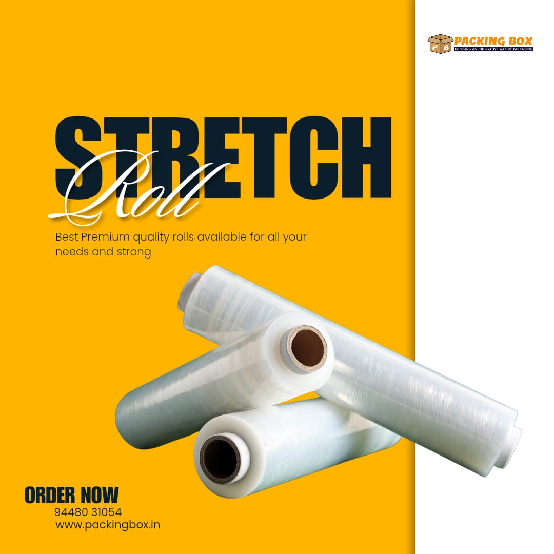 PackingBoxblr's tweet image. Stretch Film Roll
Premium quality stretch film rolls designed for safe packing and protective wrapping.
Order now at packingbox
packingbox.com

9448031054
#stretchfilm #packagingmaterials #wrappingfilm #protectivepackaging #shippingmaterials #packingbox