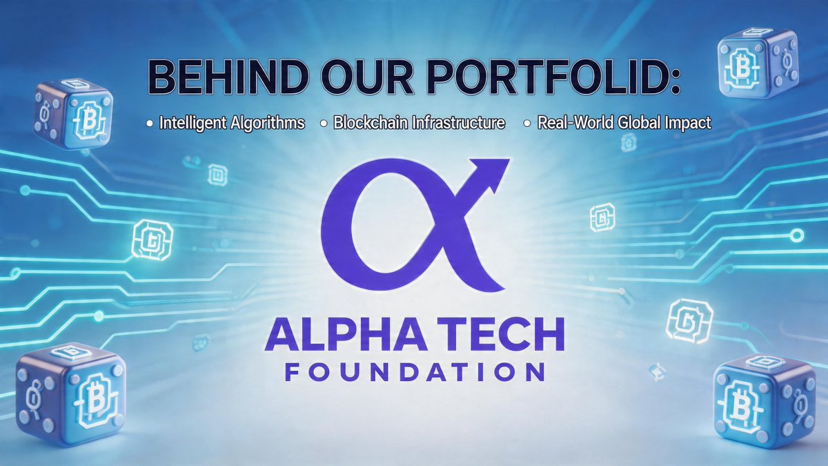 AlphaTcapital's tweet image. Our portfolio reflects a simple belief:

Technology only matters when it scales into the real world.

From intelligent algorithms to blockchain security infrastructure, we support projects that move from theory → adoption → global impact.

#Innovation #Web3Infrastructure
