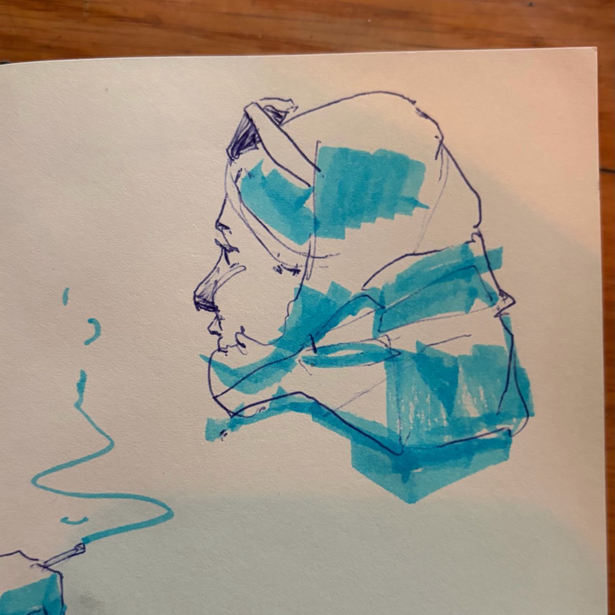 desbazid's tweet image. #sketches #sketchbook