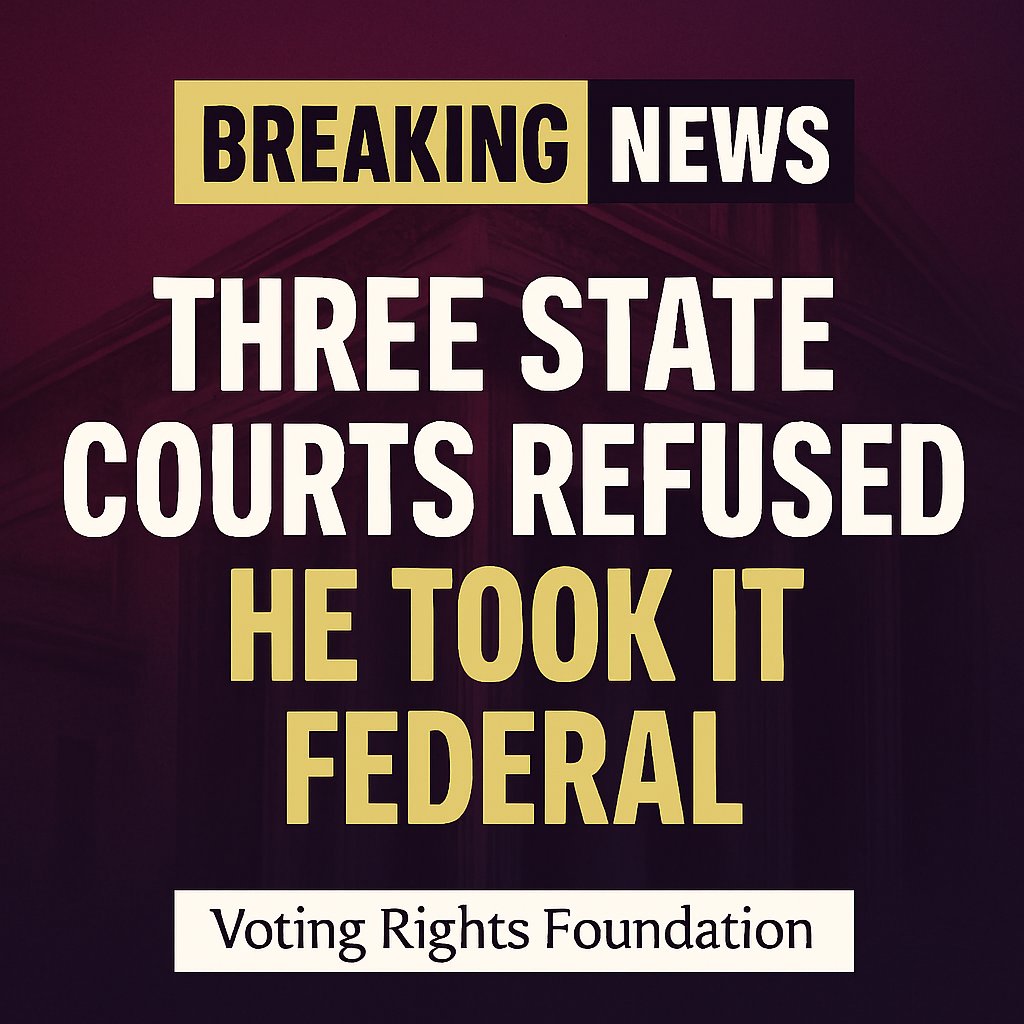 THREE STATE COURTS REFUSED / HE TOOK IT FEDERAL

Butch Ware was removed from California’s governor ballot for refusing to file tax returns. Three state courts refused to restore him — none gave written reasoning. He filed a federal lawsuit Monday. New claim: the tax return law