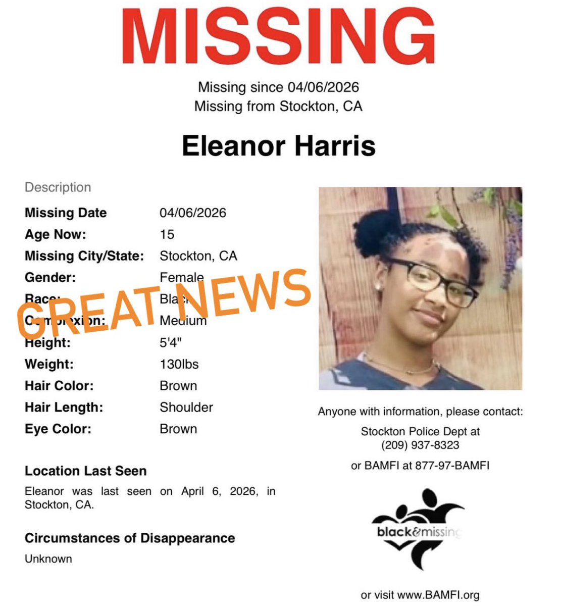 Blk & Missing FDN tweet media