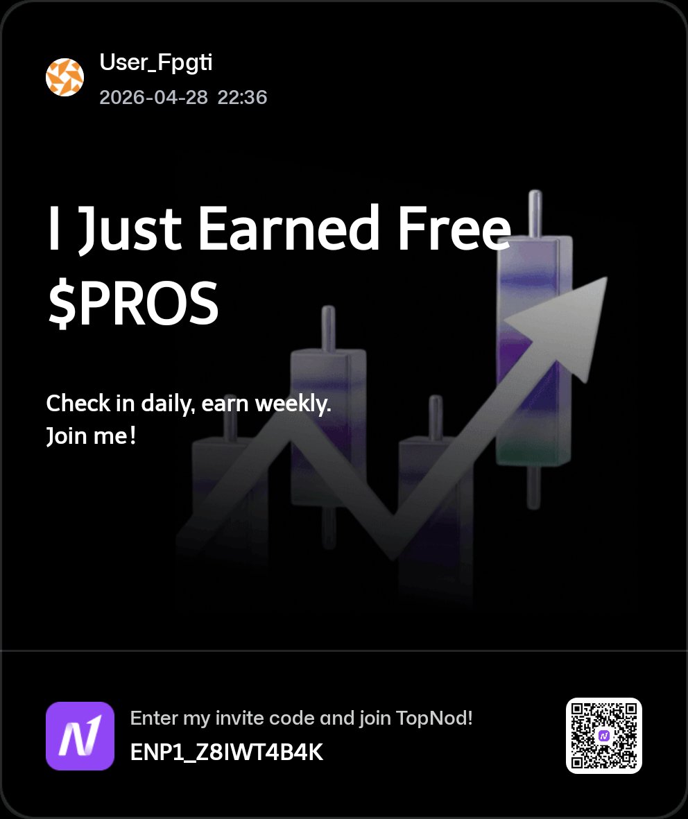 abdha101's tweet photo. Just joined TopNod Energy Park ⚡️
Simple tasks → earn Energy → share weekly $PROS rewards.
The more people join, the bigger the reward pool 
Worth a try！
#topnodenergy
https://t.co/I9YwgZ5Uhl https://t.co/tXCy4MgPej
