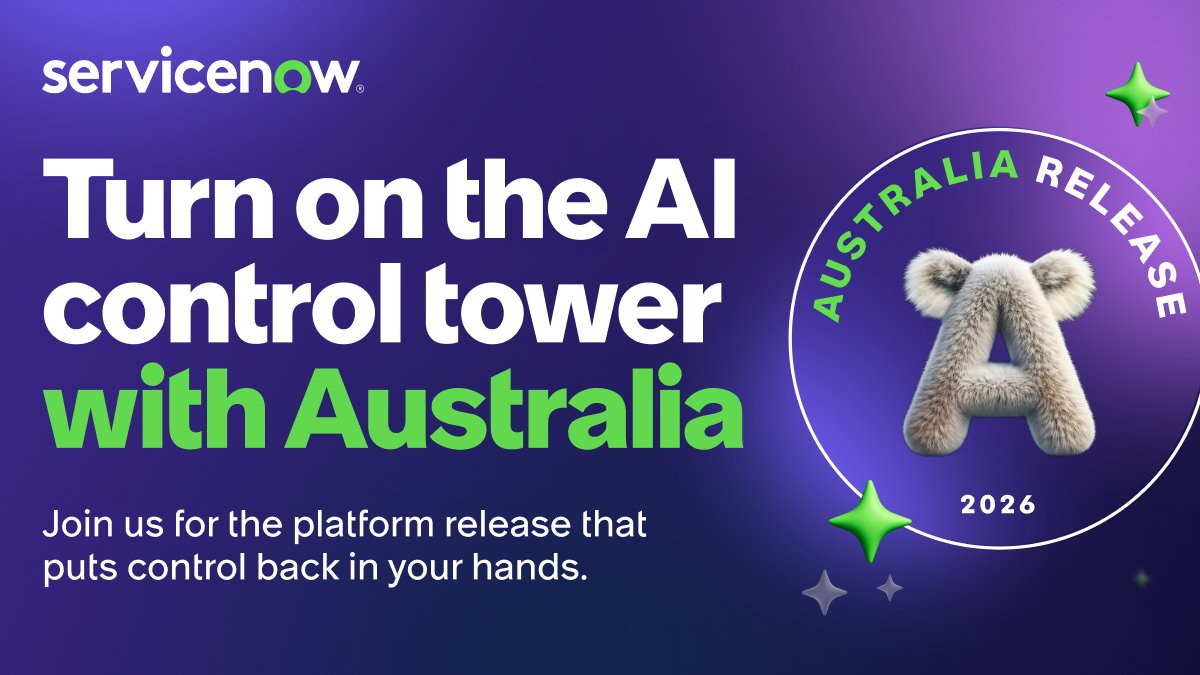 dastanfo's tweet photo. Have you noticed enterprise AI maturity slipping despite huge investments? It’s clear that without strong governance and scalability, even the smartest models fall short. The ServiceNow AI Platform’s new Australia release is tackling that head-on. https://t.co/NwgRxTuVoN 🚀 https://t.co/Ptc6z1d4cw