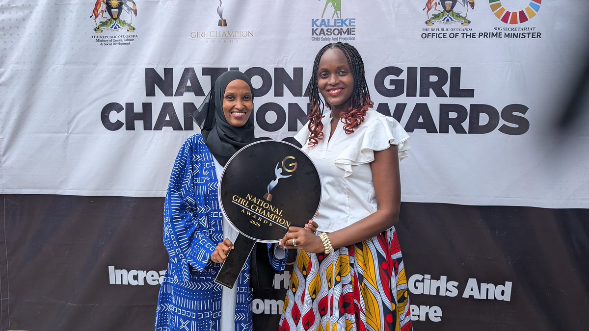 YPMP_Ug's tweet photo. Today, we joined partners and founders at the National Girls Champion Awards 2026 Press Launch at the Uganda Media Center. 

The Girl Champion Awards have been happening Every year from 2023 with an aim of increasing opportunities for Girls and young women every where. https://t.co/kZLzGUpq1i
