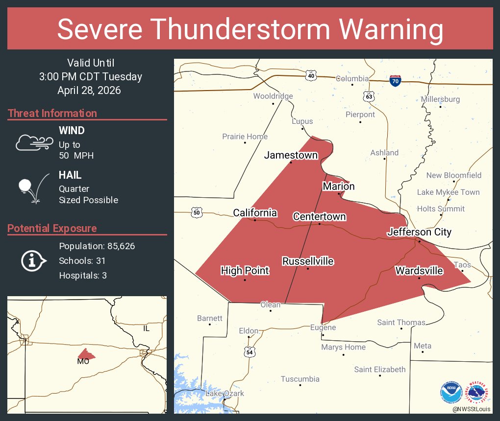 NWS St. Louis tweet media