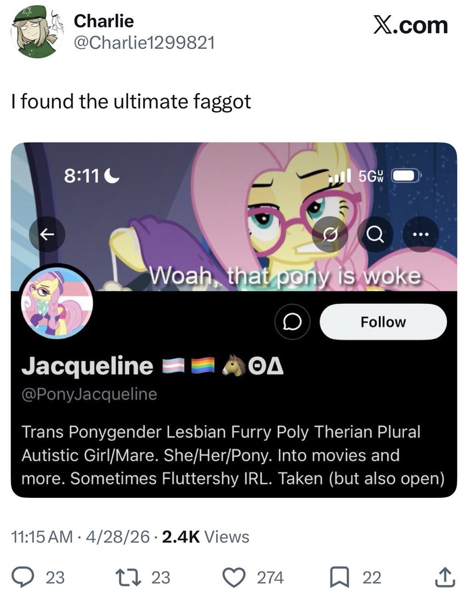 Jacqueline 🏳️‍⚧️🏳️‍🌈🐴ΘΔ tweet media