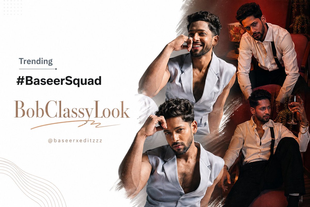 baseerxeditzz's tweet photo. #BaseerSquad, can we do this every day?😍

This way, we can post something unique daily. ✨🤍

At least it’ll help us try to ignore the negativity.

#BobClassyLook 
#BaseerAli  #BaseerAli𓃵 https://t.co/sEAs9hceIM