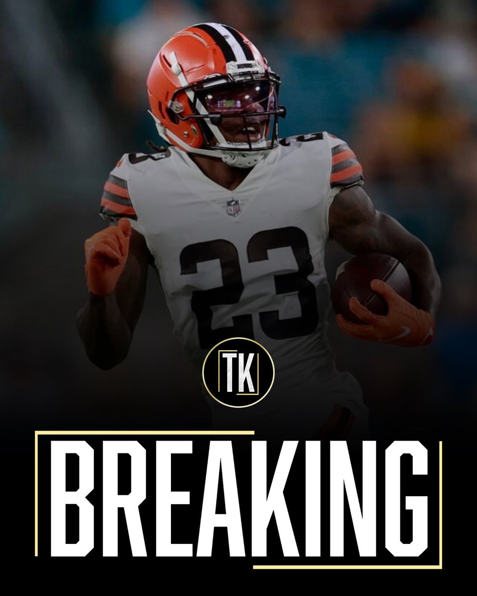 beinthekneaux's tweet photo. #Saints signing CB Martin Emerson Jr. after a visit earlier today. 

Previously with the Browns, Martin Jr. is coming off an Achilles tear. Starting 33 games and notching 4 interceptions. 

Can Emerson Jr. take the next step in Black and Gold? 

#NFL #WhoDat #WhoDatNation https://t.co/N7Pz2NgM1D