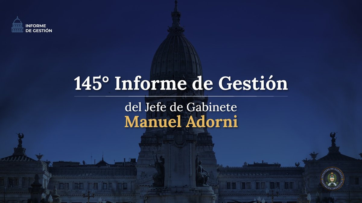 Jefatura de Gabinete tweet media