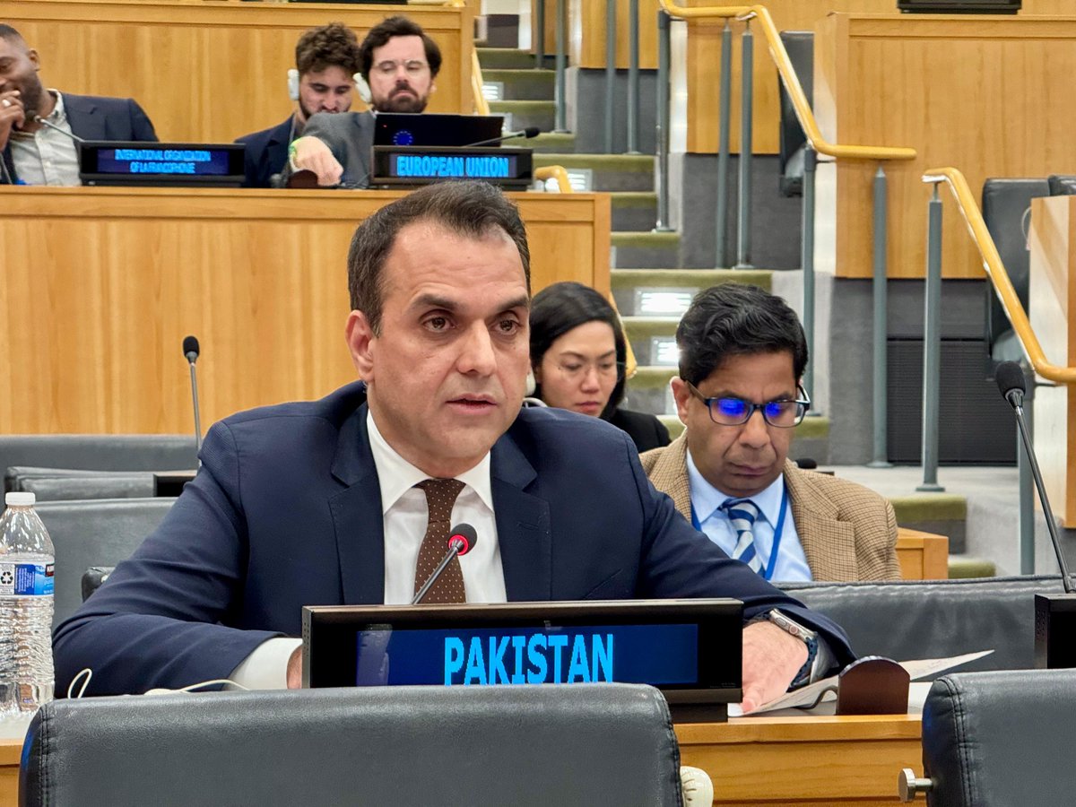 Statement by Ambassador Usman Jadoon Deputy Permanent Representative of Pakistan...