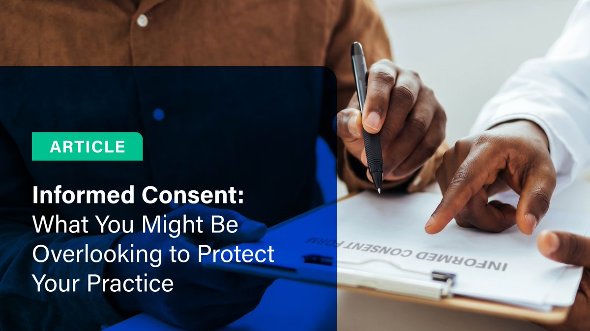 MagMutual's tweet photo. A signature isn't a legal shield. Incomplete documentation remains a critical vulnerability in medical liability claims. Would patient records reflect clear understanding if reviewed years later?

Read more about how to fortify informed consent protocols👇
https://t.co/SZM02kbUPd https://t.co/BMR6nHAJkq