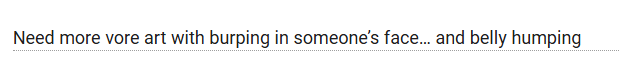 Vore Anon tweet media