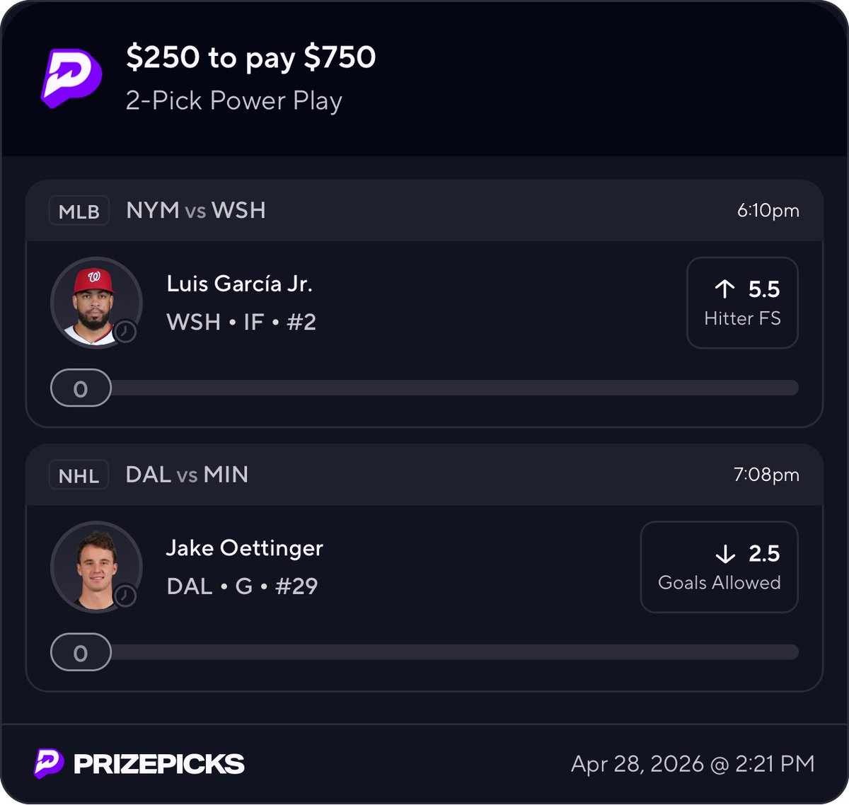 krabs_bookit's tweet photo. I also placed two 2-man lineups using these PrizePicks squares from the Sharp Report ⤵️

Get involved https://t.co/X7x7v81dX6