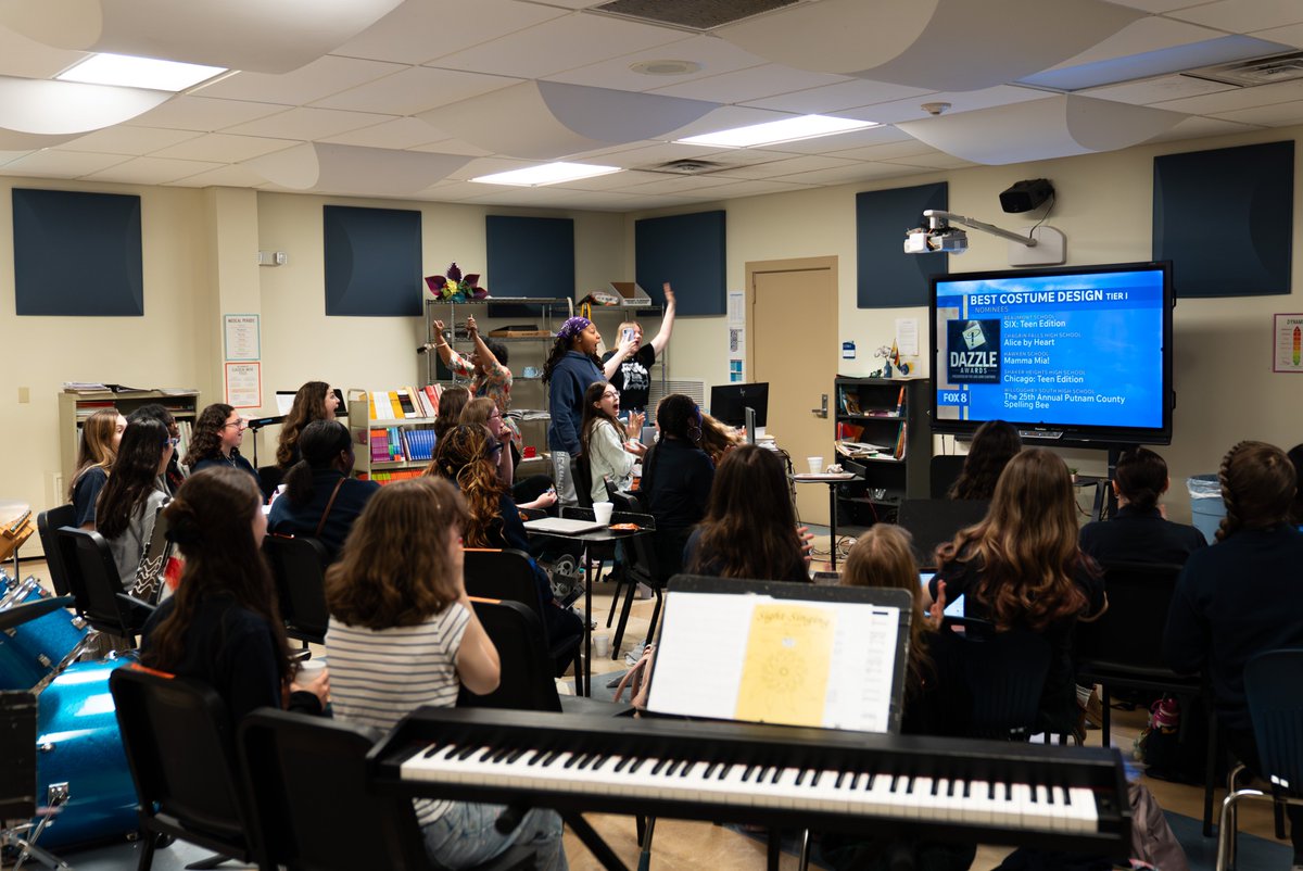 BeaumontSchool1's tweet photo. We’re excited to share that Beaumont has been nominated for Best Student Costume Design (Tier I) at the Dazzle Awards presented by Pat and John Chapman!

Join us in cheering on our talented students as they take the stage at Playhouse Square on May 16! https://t.co/I7ZA20dZrI