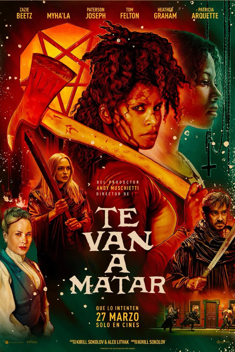 LaButacaMaldita's tweet photo. 🪓 Te Van a Matar

Es de lo más brutal que he visto este puto año!!!

Apoteosicamente gloriosa. 
Una locura muy bien llevada.
Un festín de hostias y sangre con toques Tarantinescos envuelto en una historia de venganza.

No os la podéis perder. 

8/10 ⭐⭐⭐⭐⭐ https://t.co/ERj2NoVw4x