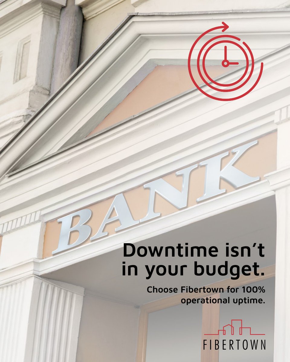 In finance, downtime isn’t just inconvenient, it’s expensive! 💸

Your IT infrastructure should power your strategy, not hold it back. Fibertown delivers 100% uptime, predictable pricing, and fully managed colocation, so you can retire aging on-prem systems, avoid surprise costs,