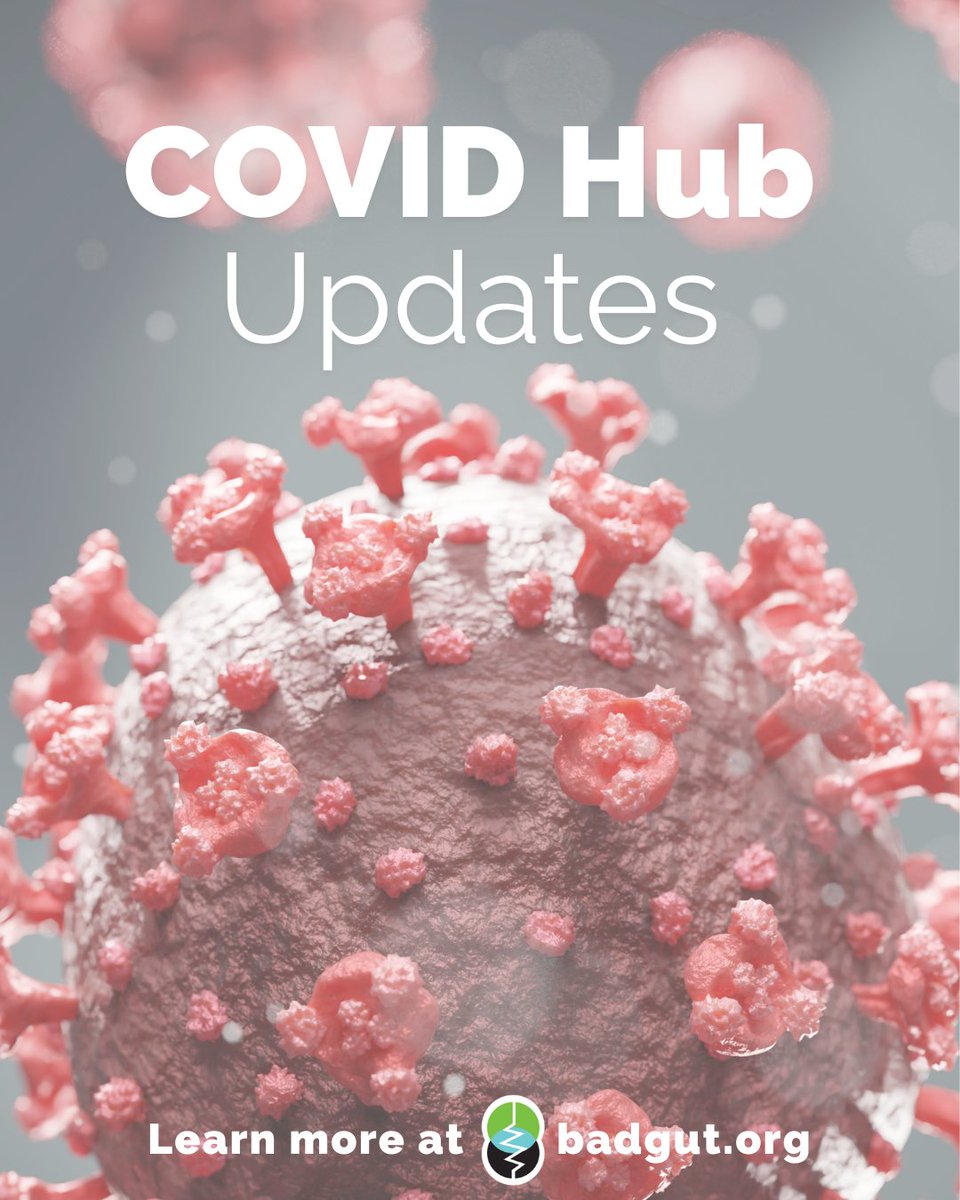 GISociety's tweet image. Check out our COVID Hub! It provides you with the latest information on everything you need to know about this virus, including which vaccines are available in your area and how to access them. badgut.org/covid-19/

#TheTimeIsNow #NIAW2026 #VaccinesWork #VaccinesSaveLives