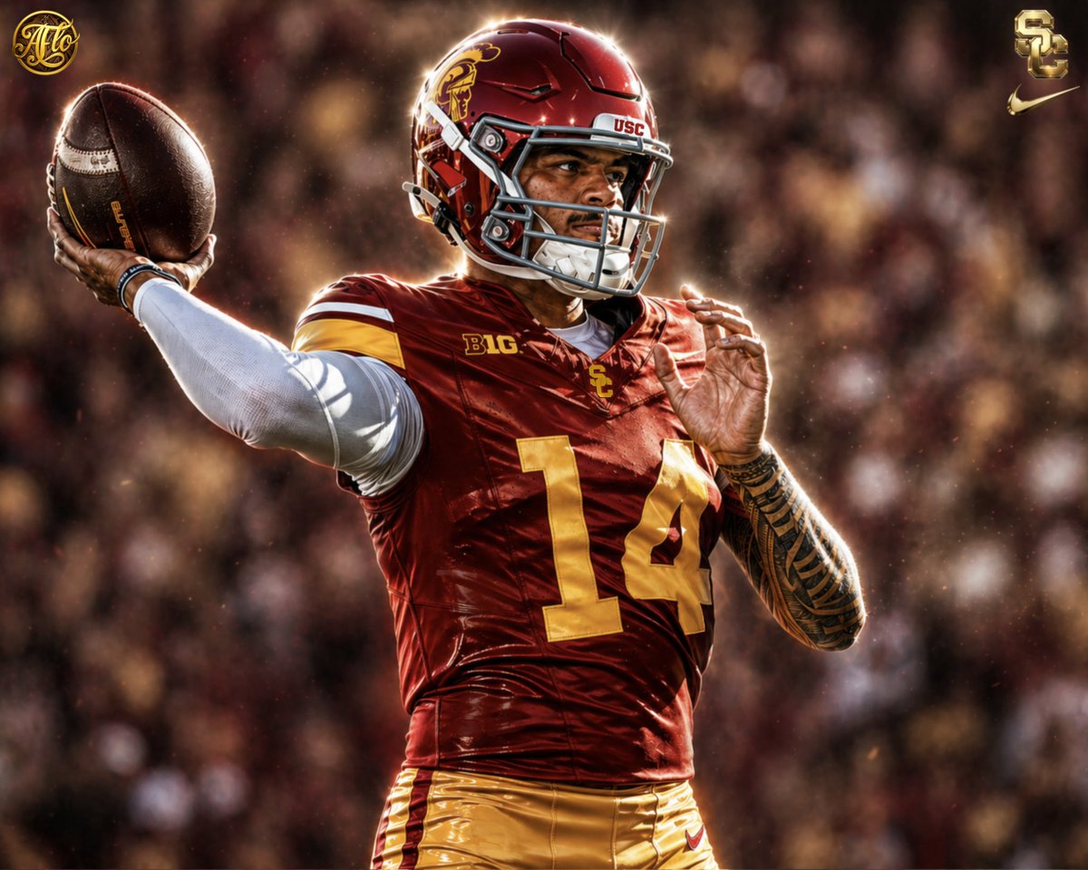 CoachAFlo's tweet image. #14  JAYDEN MAIAVA - USC - QB1
@jayden_maiava 

#usc #trojans #football #quarterback @On3USC @uscfb @CoachNua @usc_athletics @theperistyle @LincolnRiley @AnnieHanson_ @AnthonyJonesFB @CoachZachHanson @CoachSimmonsSC @DaGman7 @USCJ32 @Elijahblue_3 @ElijahBlu5. @MarcKulkin