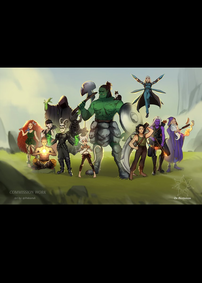 Pokiaruh's tweet photo. Characterdesign commission work for a independent book https://t.co/qauiDdnxXm