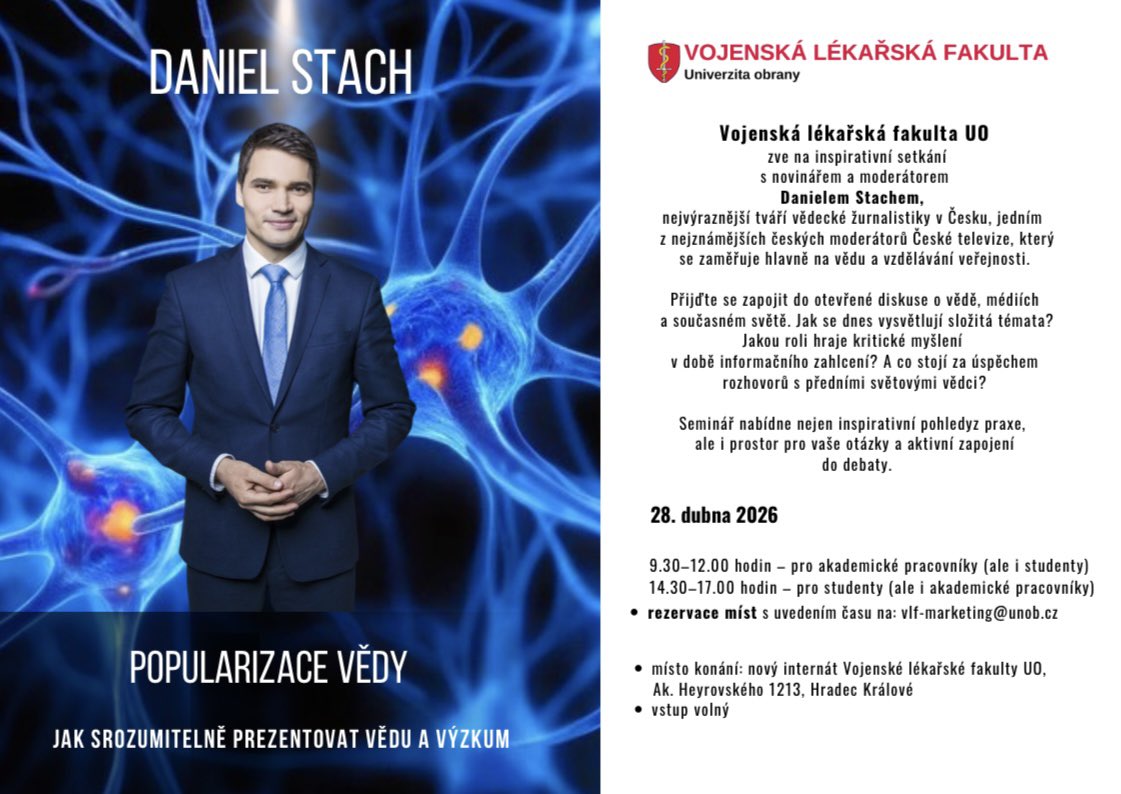 RomanChlibek's tweet photo. Dnešní jsme celý den strávili s Danielem Stachem, super přednášky, povídání a diskuse o popularizaci vědy, komunikaci, lidských hodnotách, ale i skvělé práce redakce vědy ČT a možné spolupráci. I složitá vědecká témata se dají poutavě vysvětlovat, a to nás baví 👍 https://t.co/jCUj6DzS0H