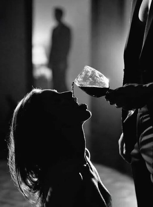 He pours
She swallows 
Thirst 
Conquest 
Same thing