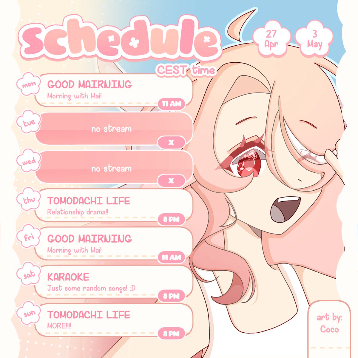 Maifumi 🌸🍰 COMMS OPEN tweet media