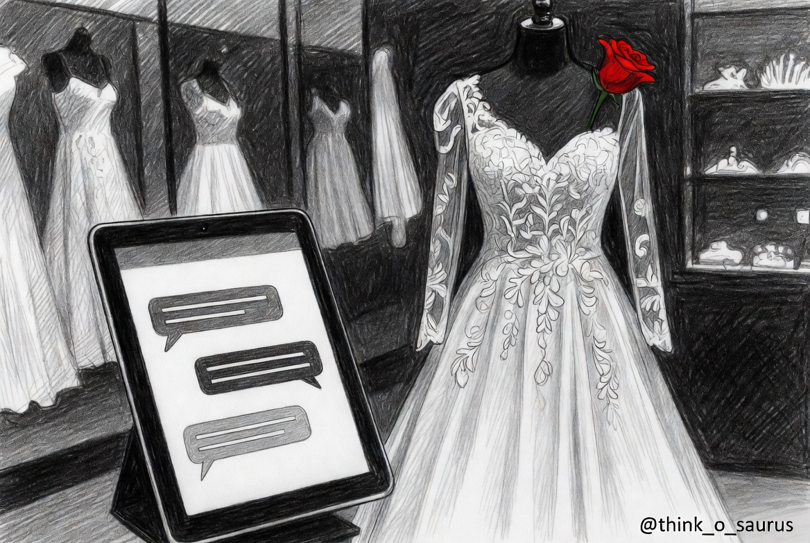 71.5% of shoppers say they'd pay through an AI chat app. Are we ready for chatbots to play wedding planner too?

#AIShopping #WeddingTech

emarketer.com/content/david-…