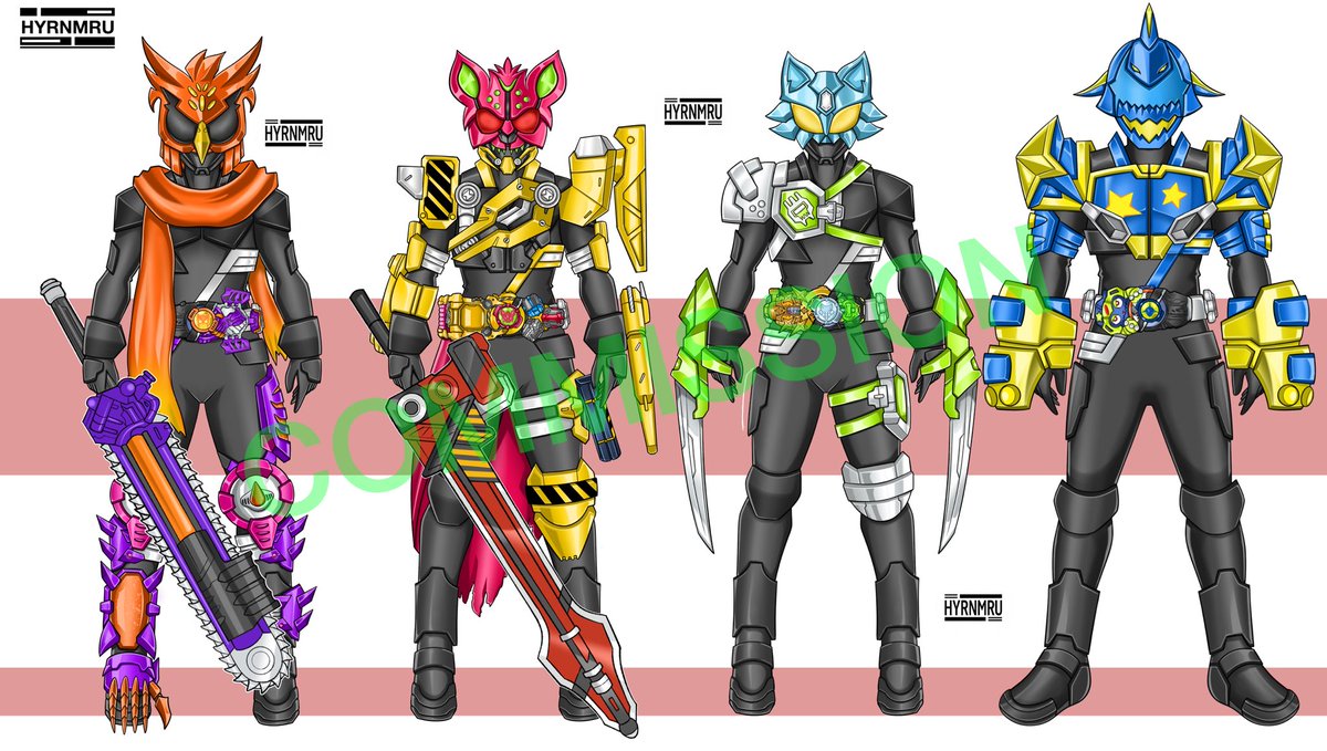 hyrnmru's tweet photo. Kamen rider geats oc commission for @JyaJyaJyaStrike 
Thank you

#oc #commission #kamenrider #kamenridergeats #kamenriderzeztz #tokusatsu #art #artwork https://t.co/oAod0DZBM5