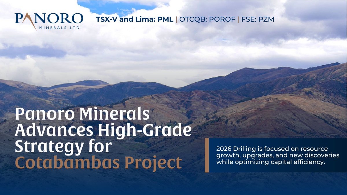 Panoro Minerals Ltd . tweet media
