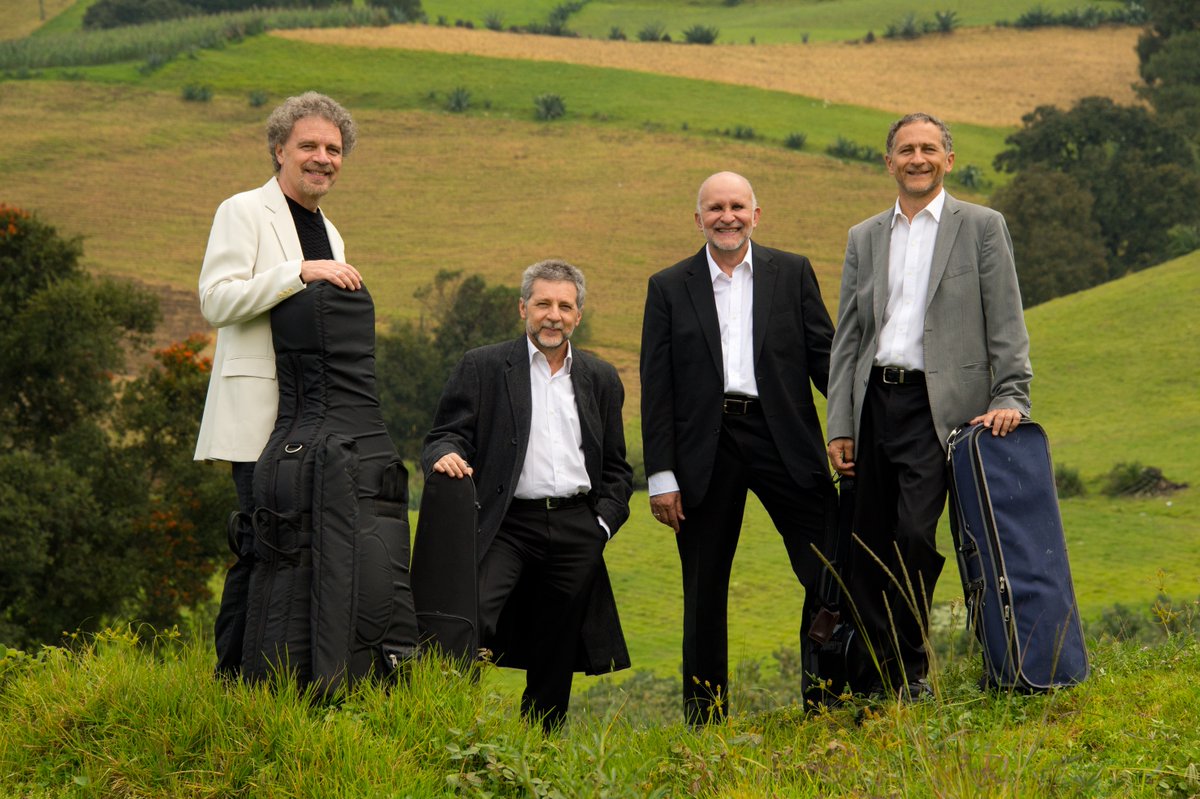 MarketSquareC's tweet photo. Join us this Thursday at 7:30 PM at TempleOhevSholom for the season's final concert featuring the Cuarteto Latinoamericano performing program, “Tribute to the Americas.” You can read about the influences that shaped "American Music" in Dr. Dick's blogpost: https://t.co/WDnjWeqyiT https://t.co/PyZeShk9wj