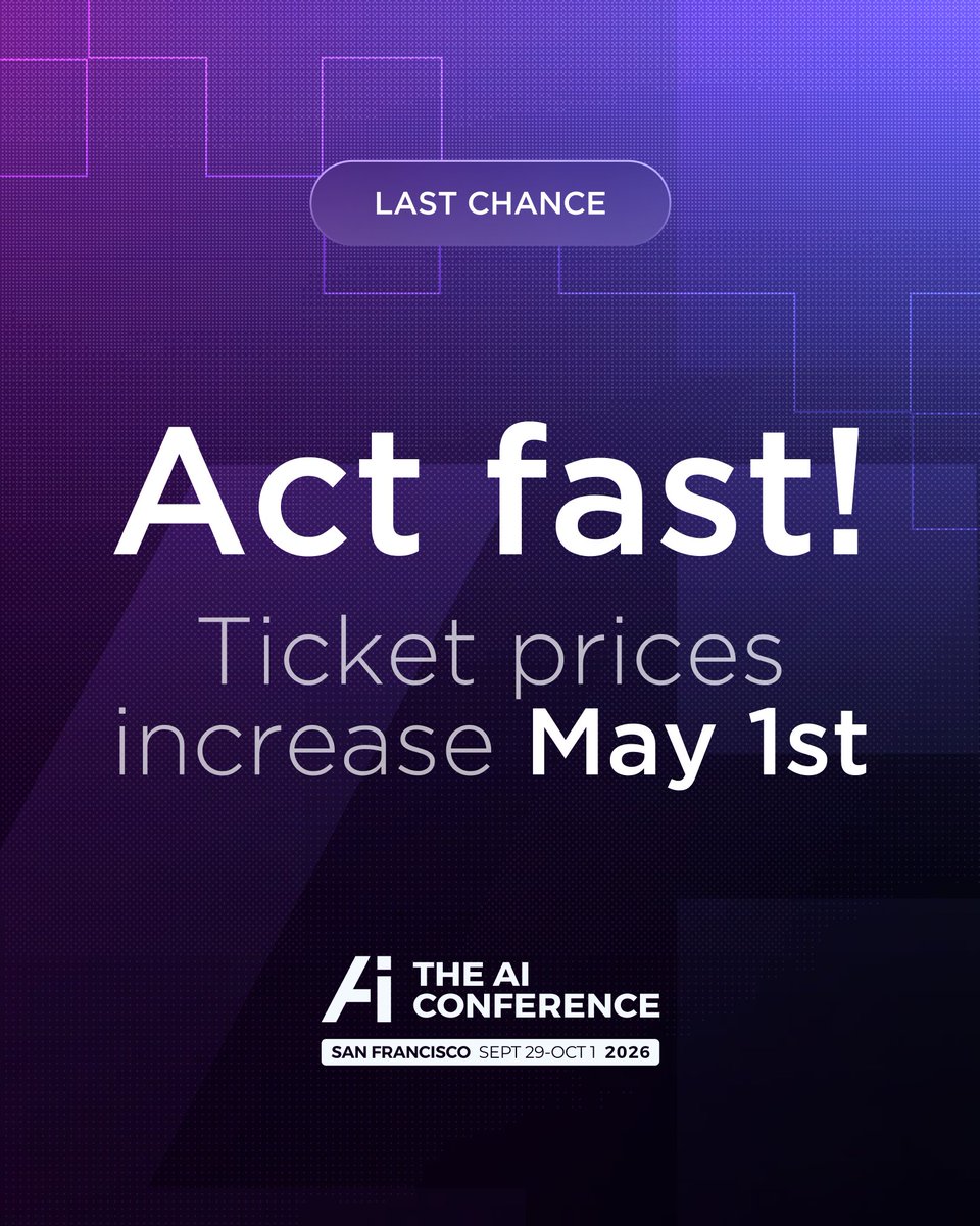 The AI Conference tweet media