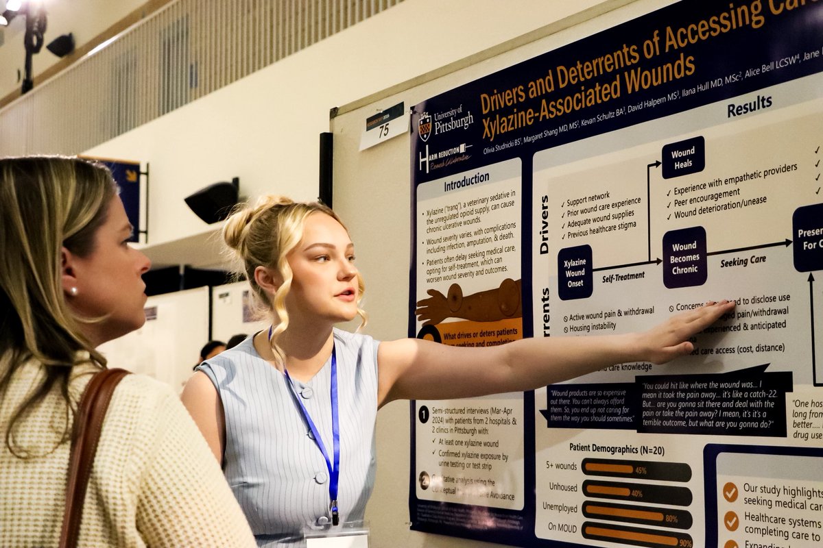PittGIM's tweet photo. DOM Research Day 2026 has been full of insightful discussions, thought-provoking research, and meaningful exchanges that showcase the importance of research across the @PittDeptofMed.
Stop by the next poster session, starting at 1:30!
#PittResearchMatters #ResearchDay https://t.co/Bvf6GwzVDJ