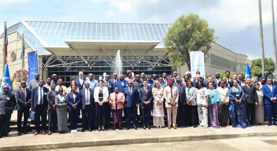 AugoWfp's tweet photo. The 12th Africa Regional Forum on Sustainable Dev't is underway—Turning the Tide through transformative, coordinated action for the 2030 Agenda &amp; Agenda 2063. @_AfricanUnion , @AfDB_Group , UN agencies &amp; partners  join forces for Africa‑centered results.  #Agenda2063 #SDGs https://t.co/IZeSqbeuDs